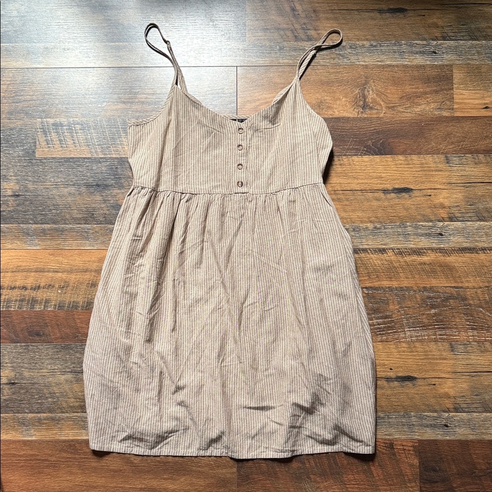Volcom Tan Mini Dress